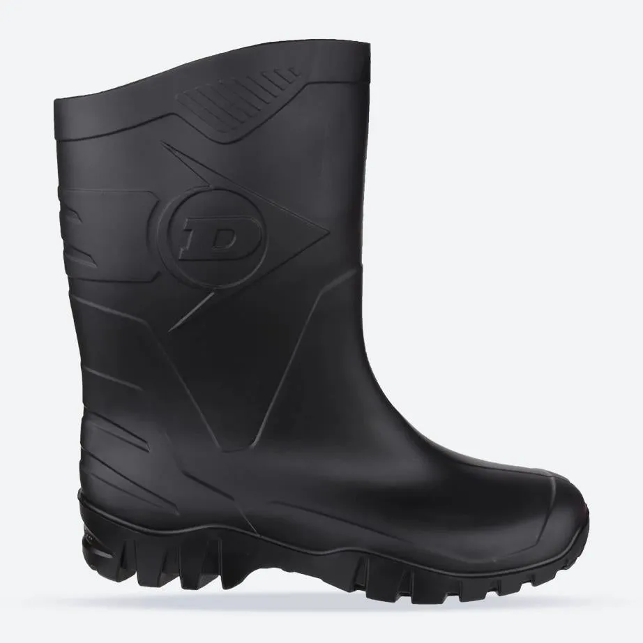 Bottes en caoutchouc Dee de Dunlop pour homme, à large ajustement, longueur mollet
