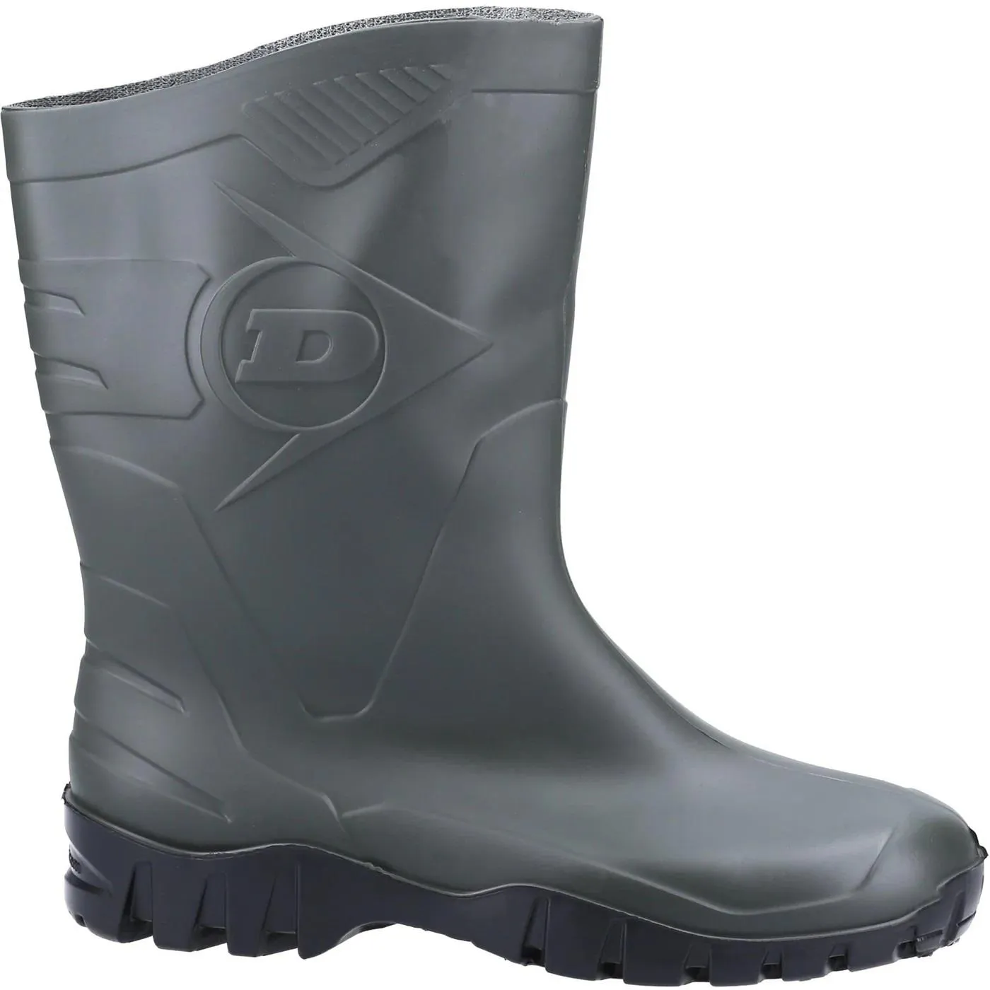 Bottes en caoutchouc Dee de Dunlop pour homme, à large ajustement, longueur mollet