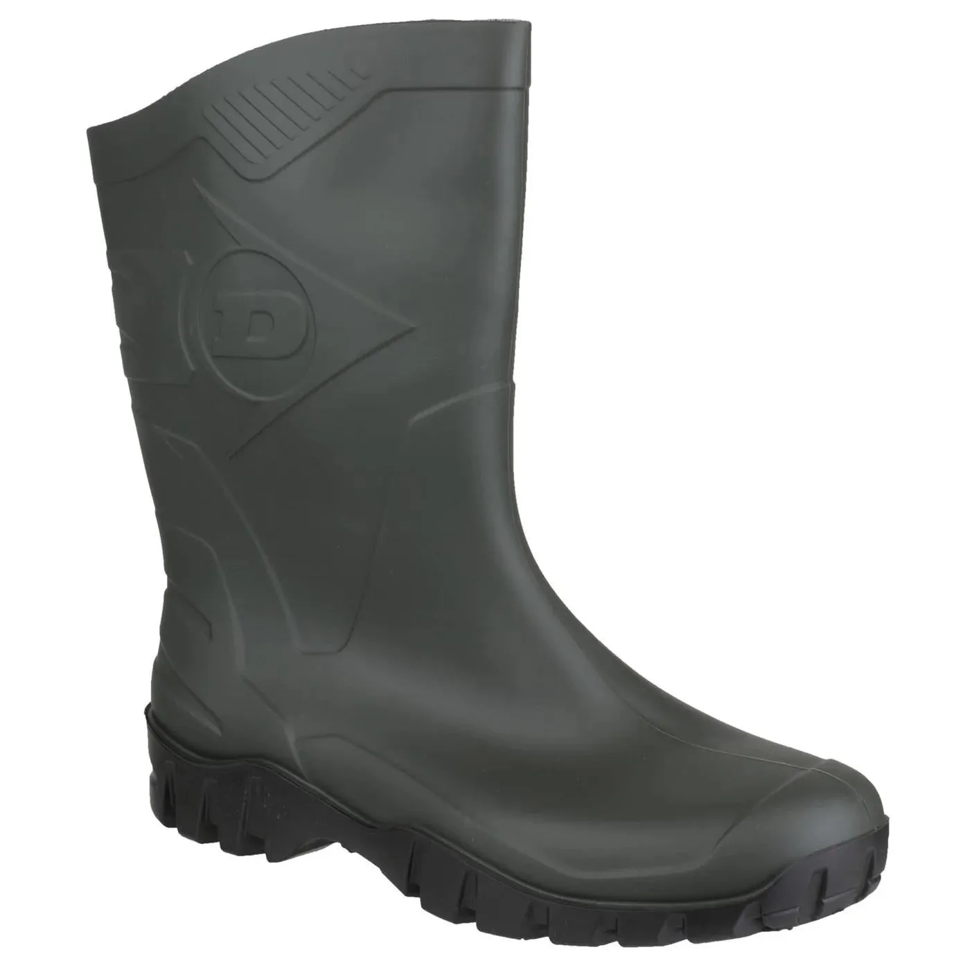 Bottes en caoutchouc Dee de Dunlop pour homme, à large ajustement, longueur mollet