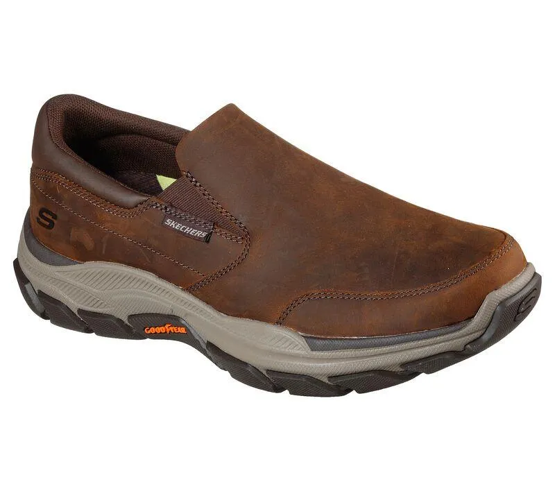 Chaussures de marche Skechers 204480 Respected Calum pour homme à largeur large