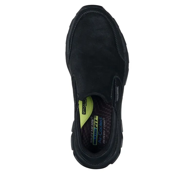 Chaussures de marche Skechers 204480 Respected Calum pour homme à largeur large