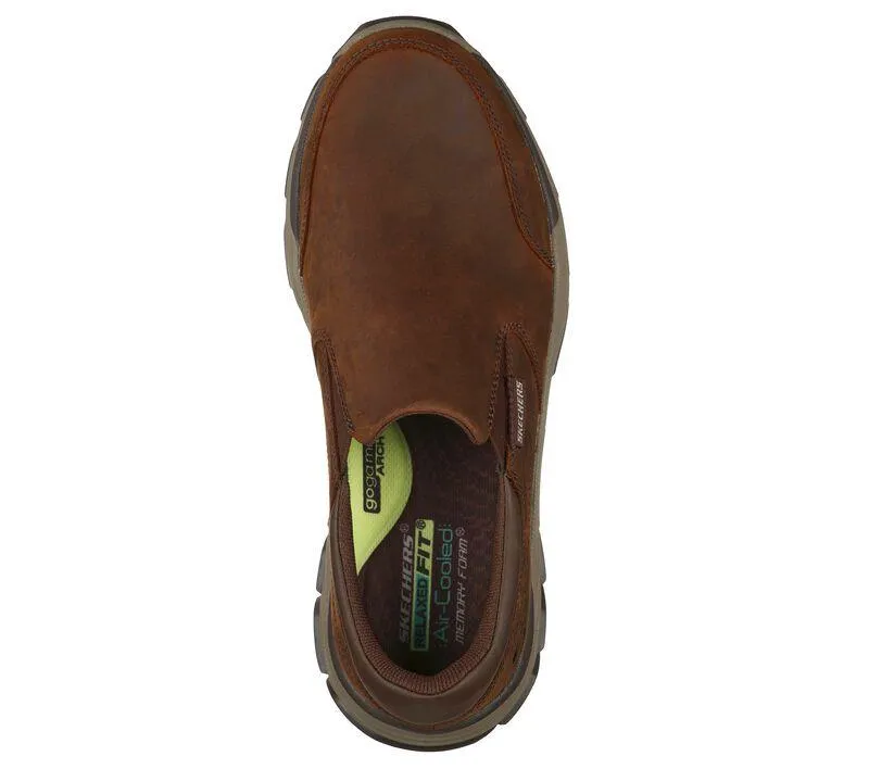 Chaussures de marche Skechers 204480 Respected Calum pour homme à largeur large