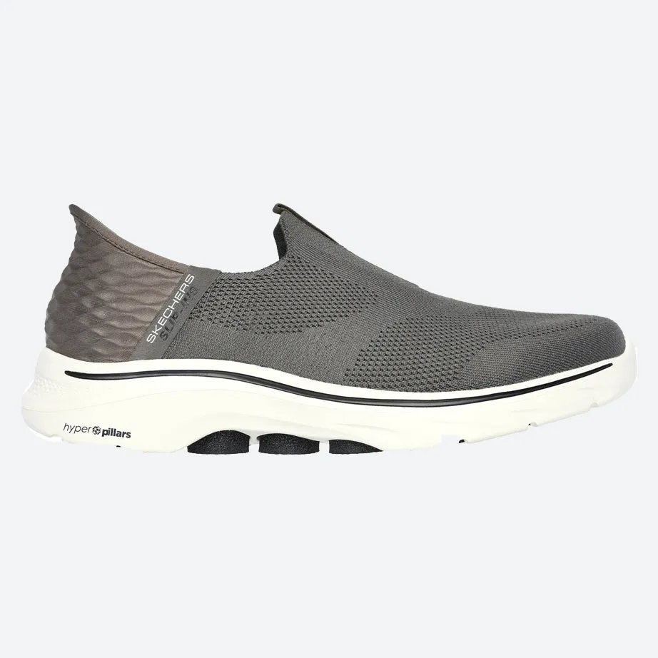 Chaussures de marche faciles à enfiler Skechers 216641 Go Walk 7 Easy On 2 pour homme, largeur large