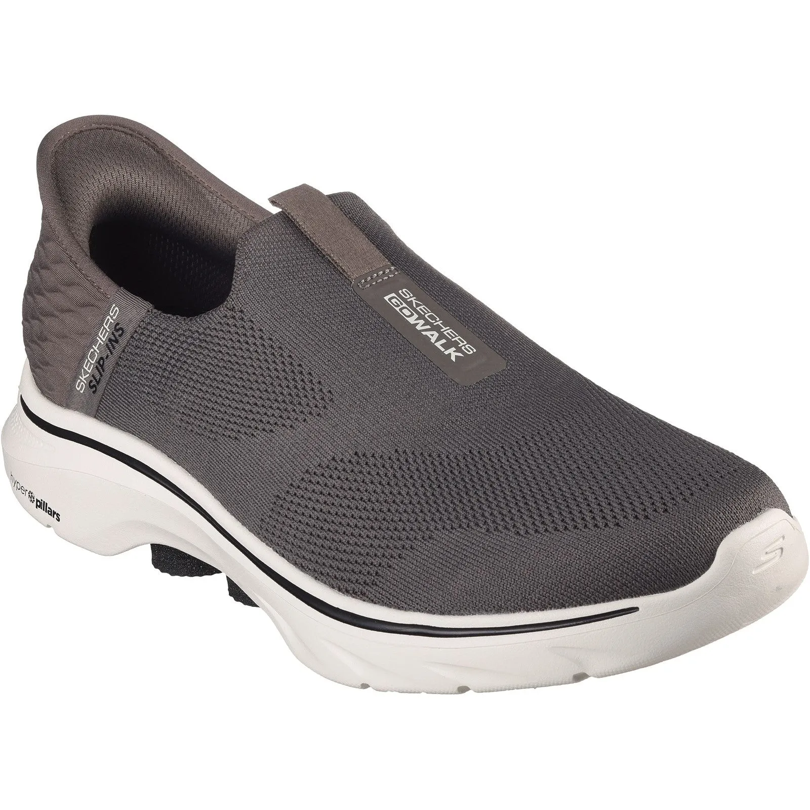Chaussures de marche faciles à enfiler Skechers 216641 Go Walk 7 Easy On 2 pour homme, largeur large