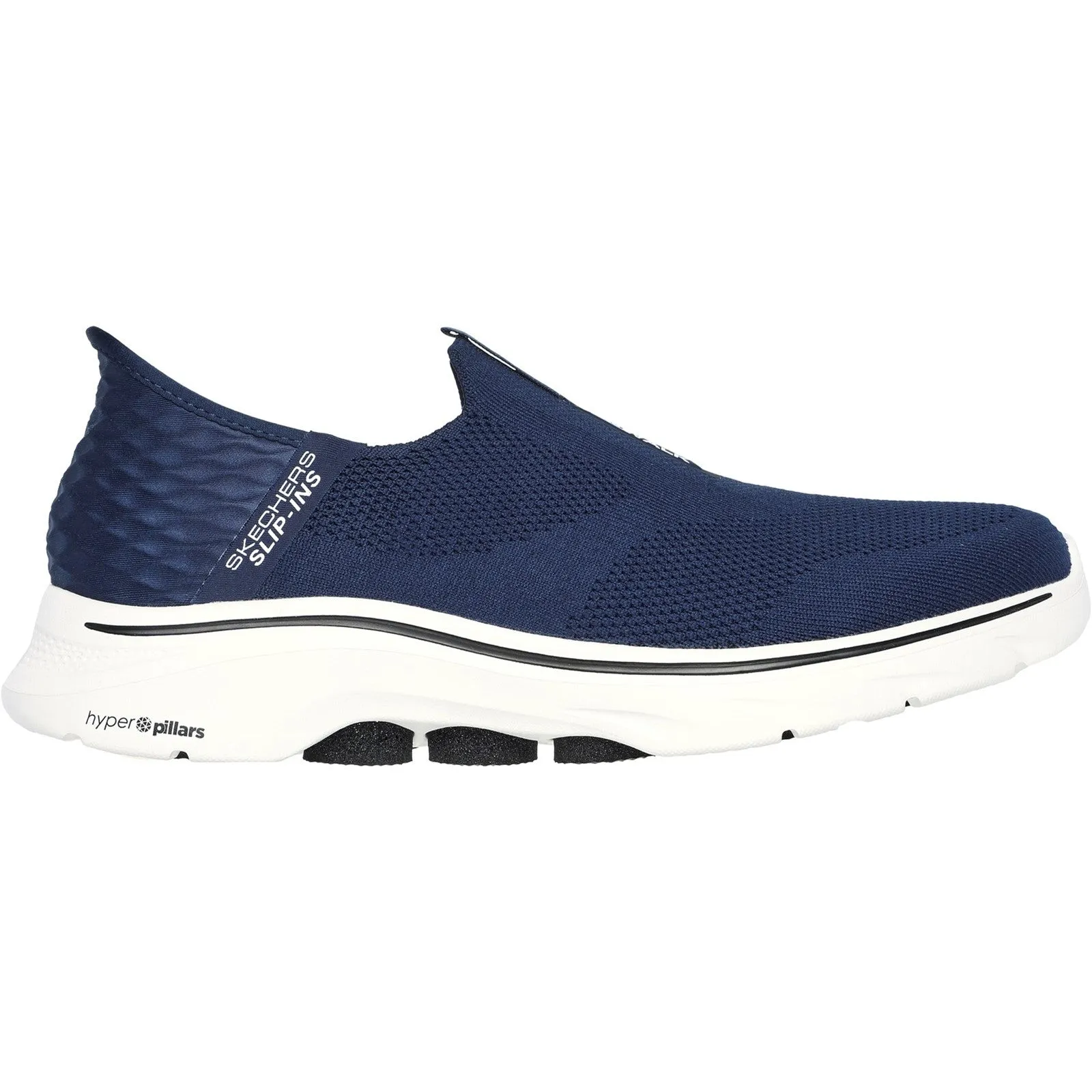 Chaussures de marche faciles à enfiler Skechers 216641 Go Walk 7 Easy On 2 pour homme, largeur large