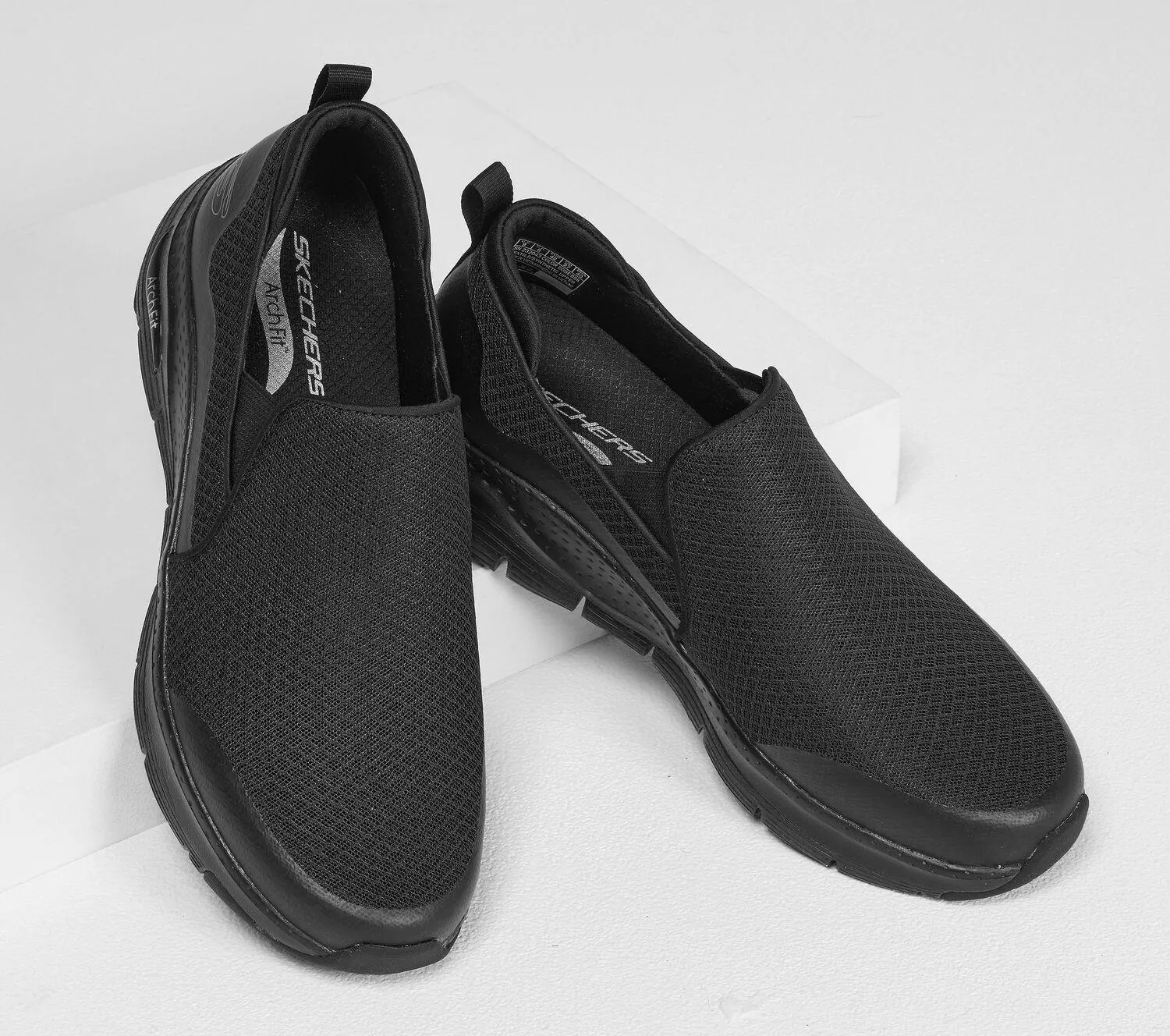 Chaussures de marche Skechers SK232043 Arch Fit Banlin pour homme à largeur large