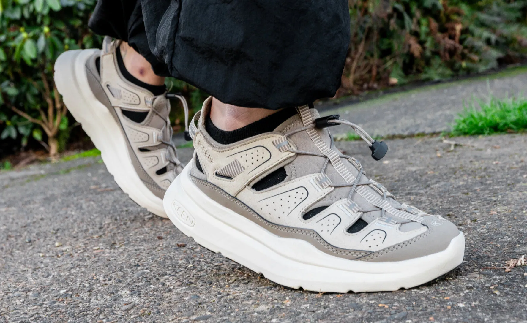 Sandale de marche WK450 pour homme | Plaza Taupe/Noir