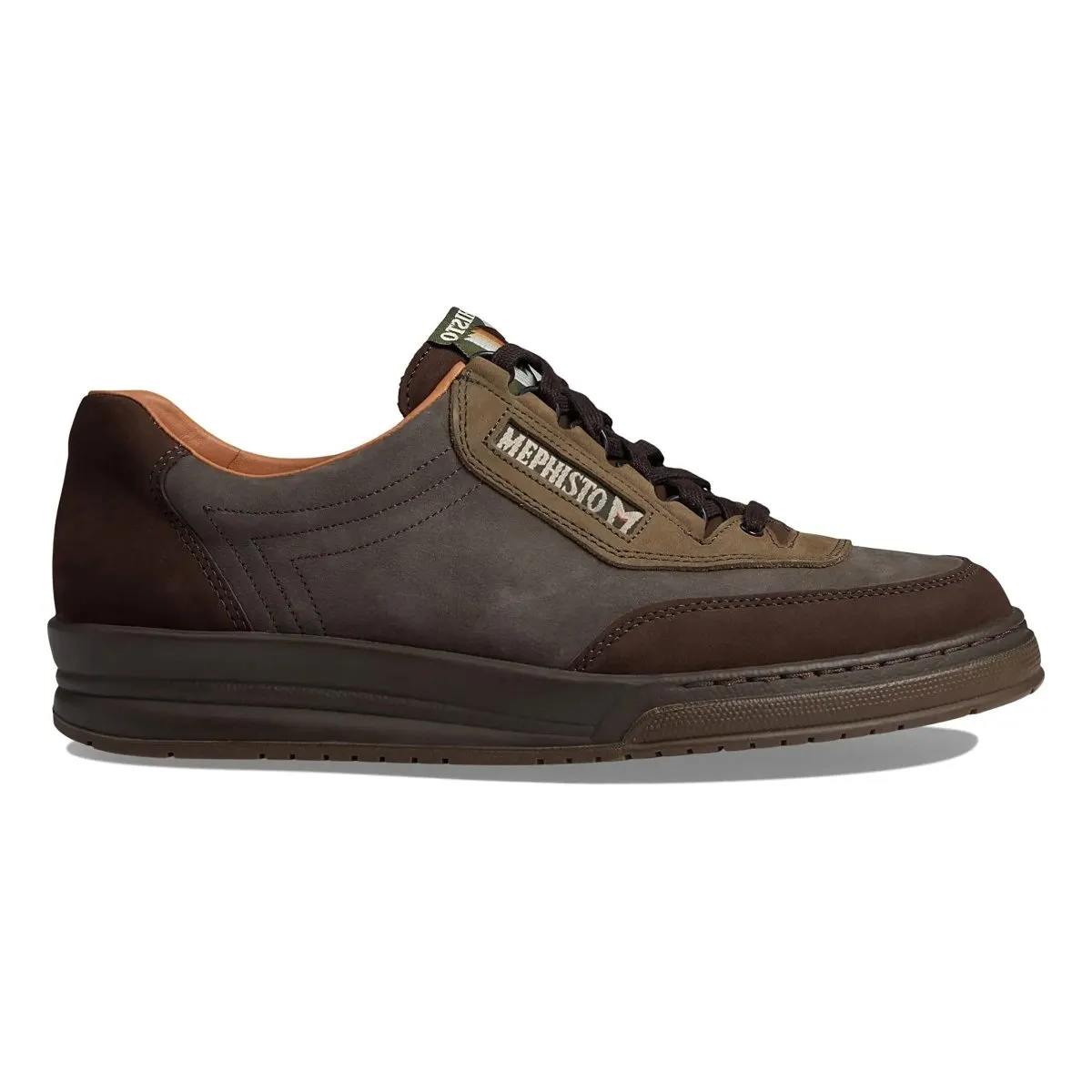 Mephisto Match Homme Marron Nomade Nubuck Multi