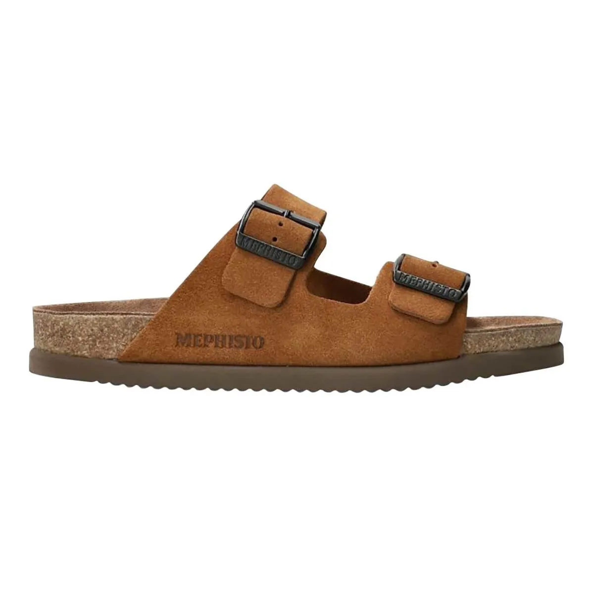 Mephisto Hommes Nerio Tabac Sable Suède