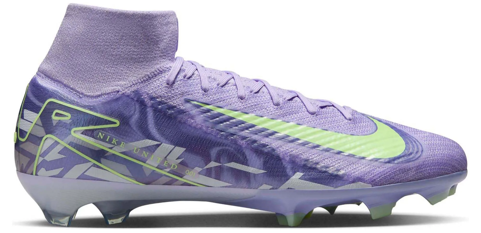 Chaussures de Football Mercurial Superfly 10 Nike United Elite pour Homme à Semelle Ferme