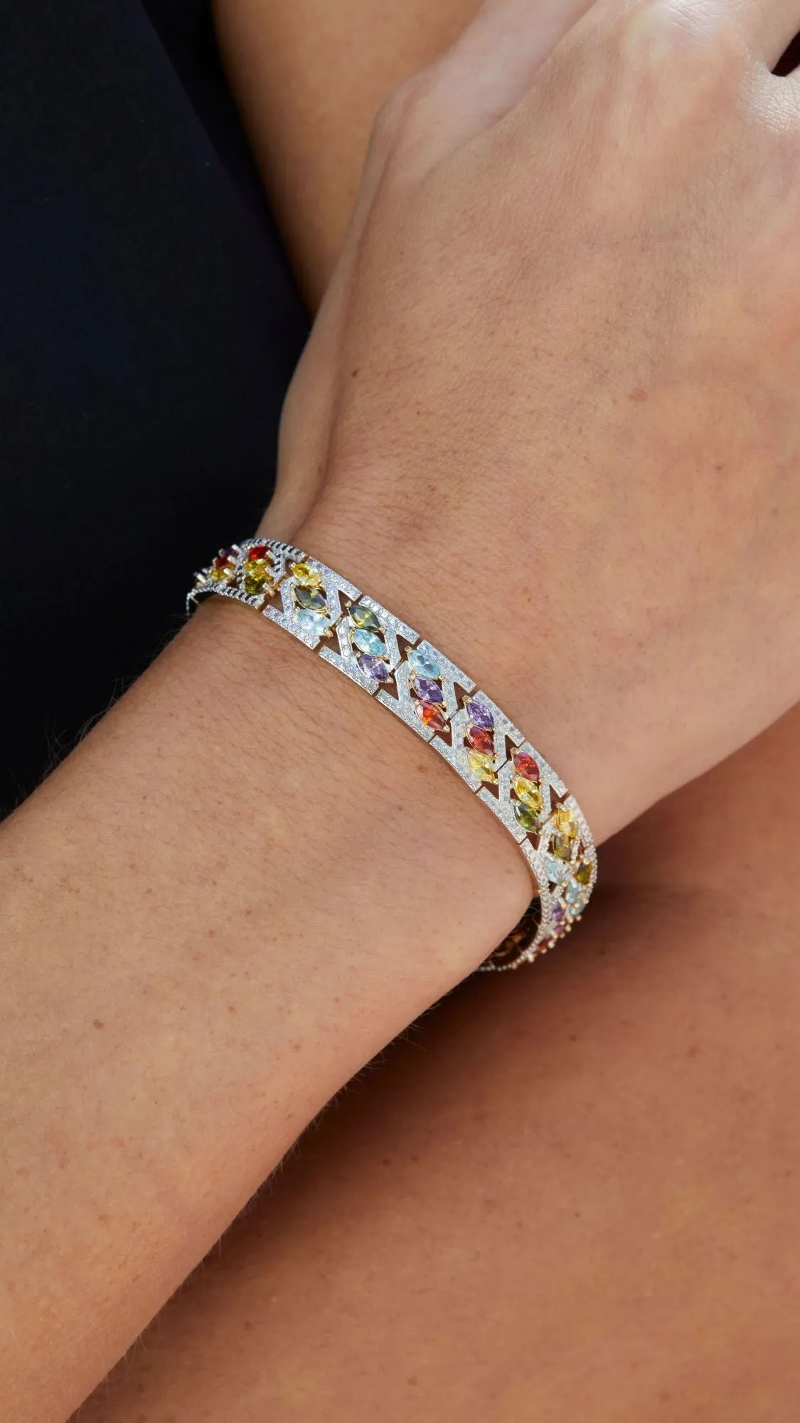 BRACELET MARQUISE MULTICOLORE chaussures ecco