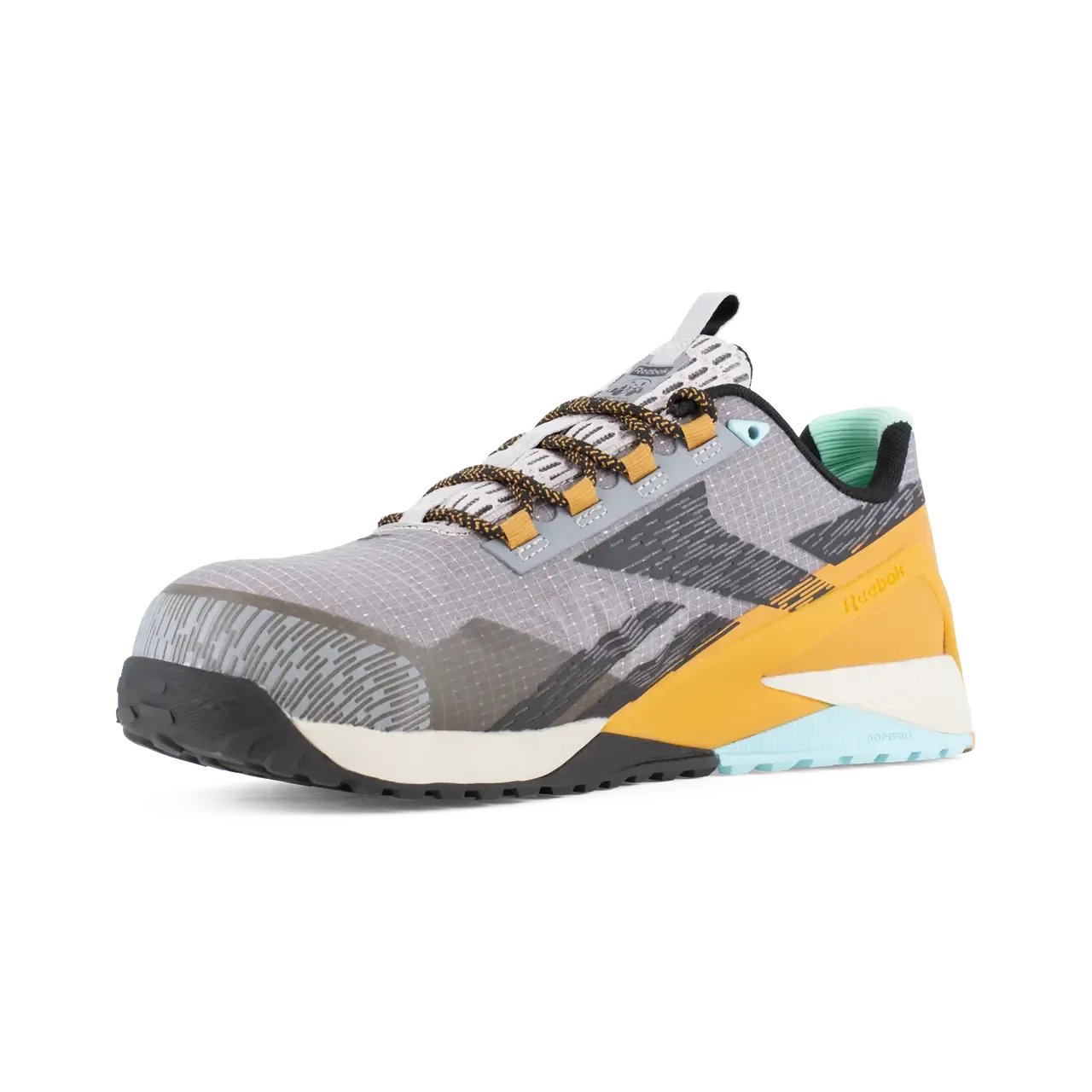 Chaussure de travail sportive à embout composite Nano X1 Adventure Jaune/Gris