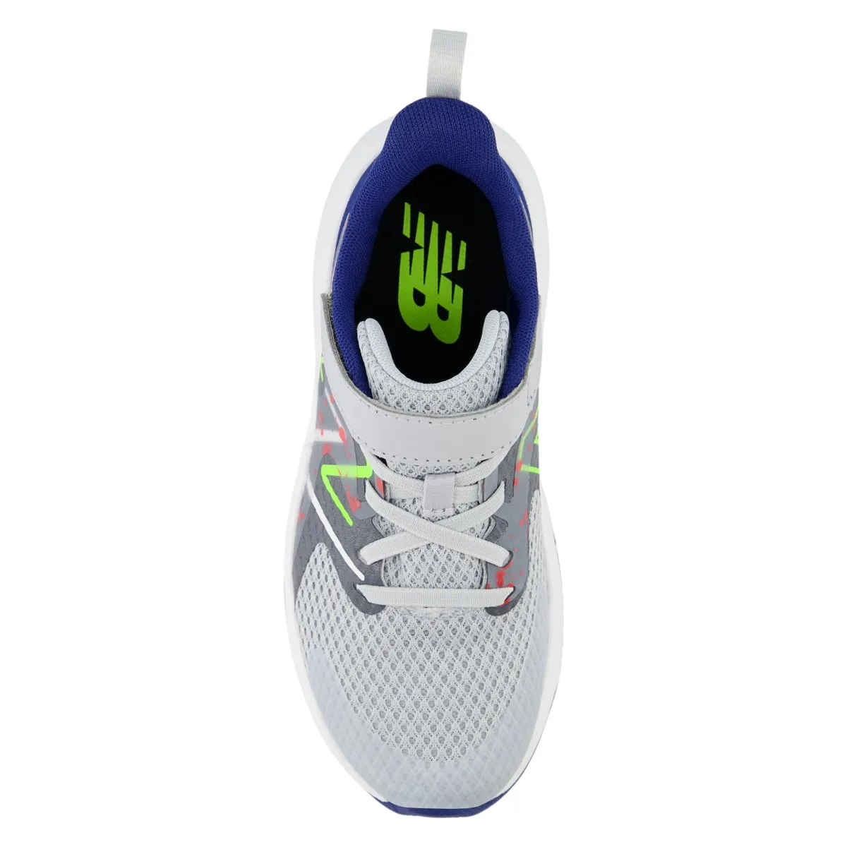 New Balance Garçon (Préscolaire) Rave Run v2 YTRAVKG2 Granit/Encre/Vert Pixel