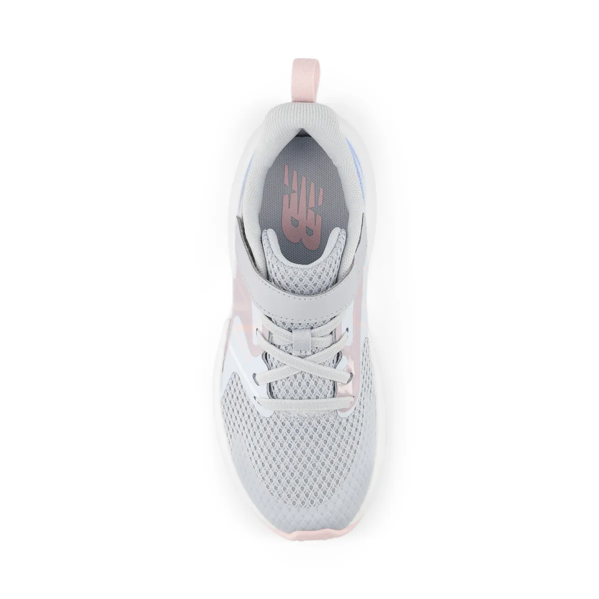 New Balance Enfant (Préscolaire) Rave Run v2 YTRAVAG2 Bleu Ciel Clair/Granite/Rose Sucré