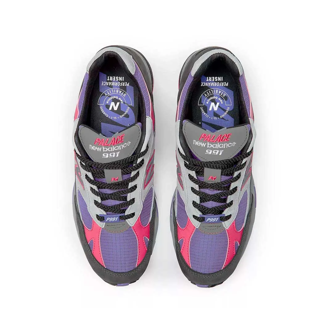 New Balance - Chaussures Women's Palace x 991 Fabriquées au Royaume-Uni (W991PLE-B)