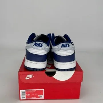 NIKE DUNK LOW BLEU ROYAL PROFOND GRIS FOOTBALL TAILLE 12 DV0833-401