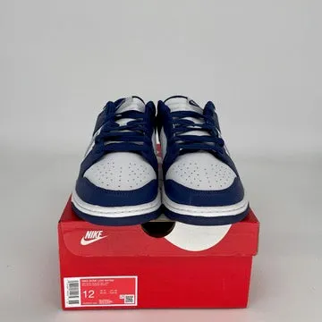 NIKE DUNK LOW BLEU ROYAL PROFOND GRIS FOOTBALL TAILLE 12 DV0833-401