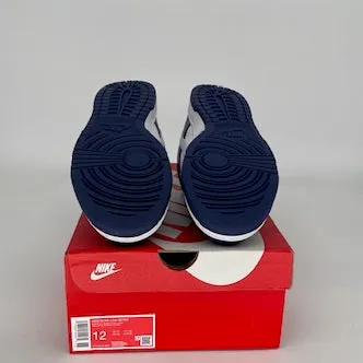 NIKE DUNK LOW BLEU ROYAL PROFOND GRIS FOOTBALL TAILLE 12 DV0833-401