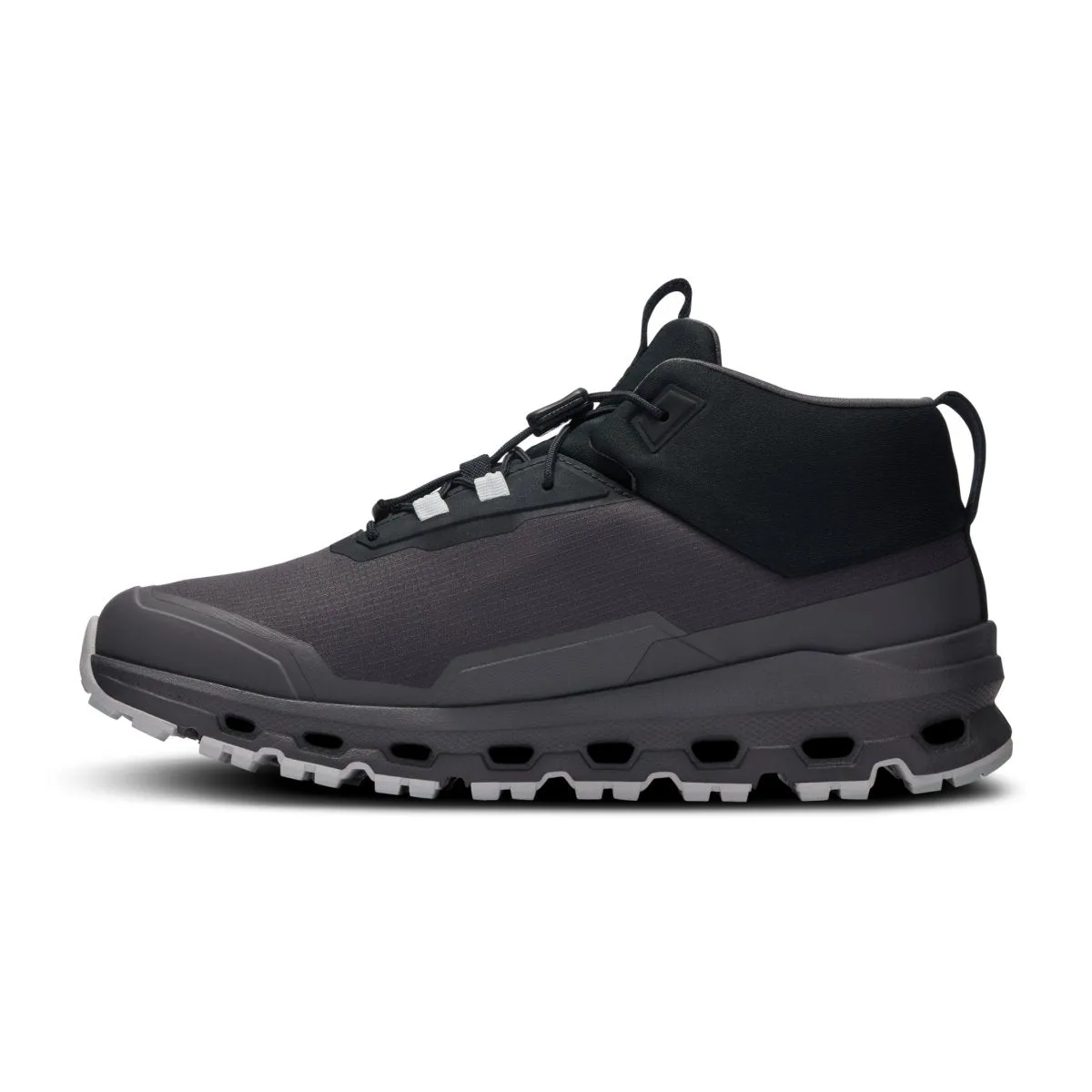 On Running Boy's (École Primaire) Cloudhero Mid Imperméable Noir/Éclipse