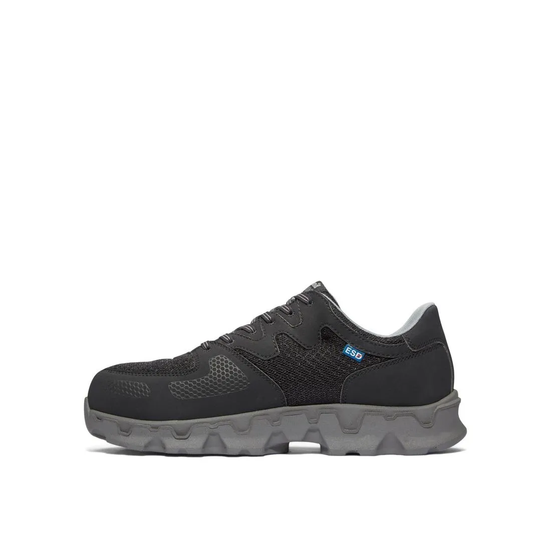 Chaussure de travail à embout d'acier Powertrain Noir et Gris