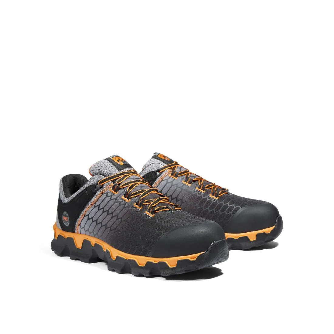 Chaussure de travail à embout d'acier sportif Powertrain Orange
