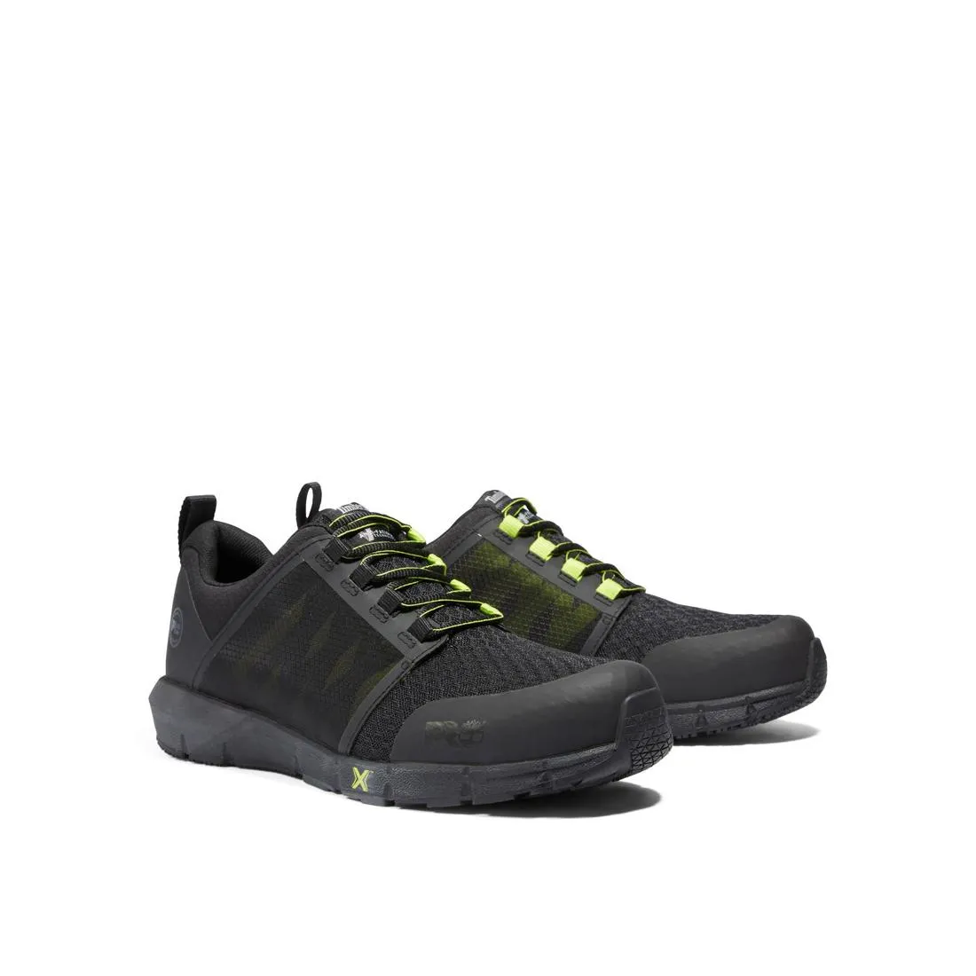 Chaussure de travail à embout composite Radius Noir/Jaune
