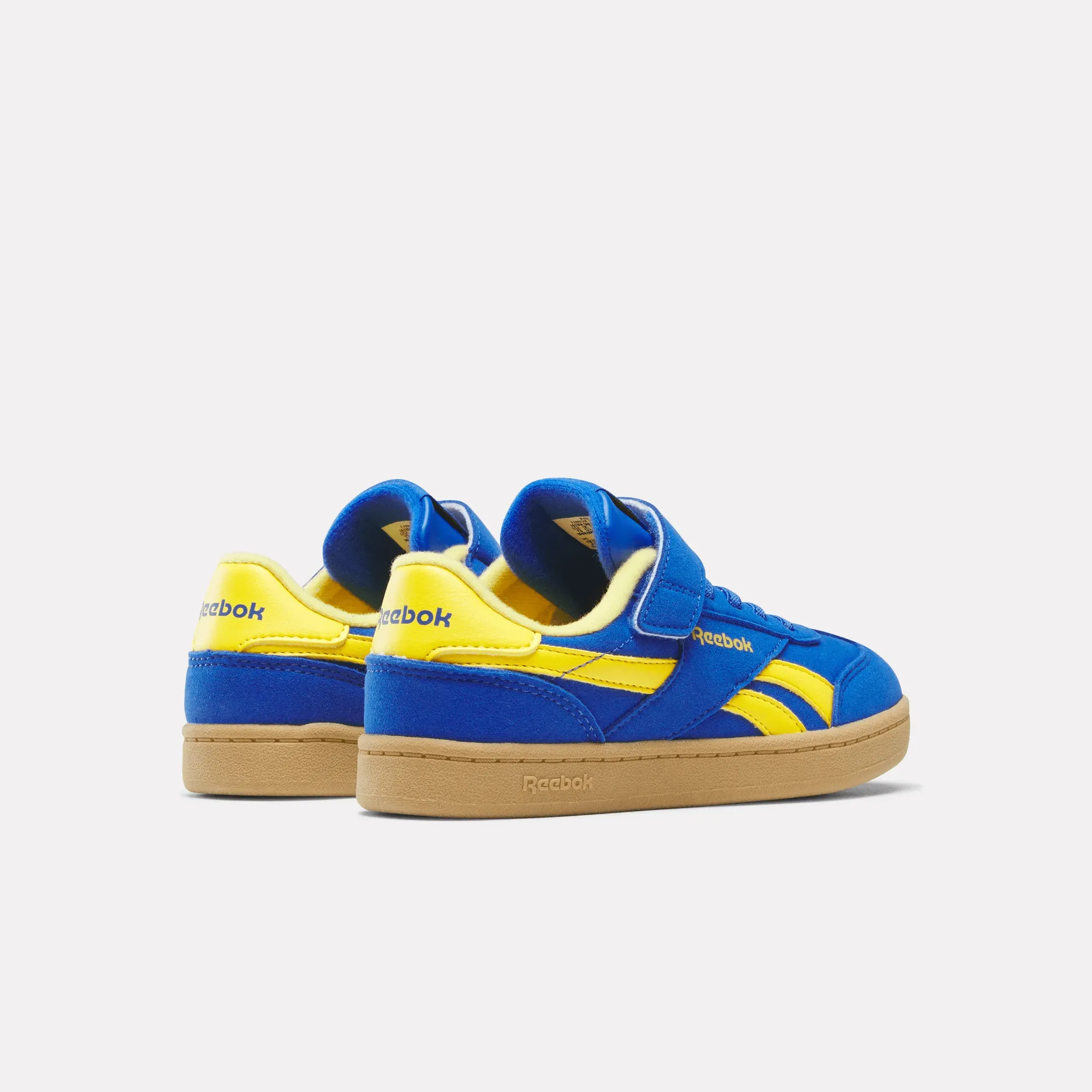 Chaussures Reebok Smash Edge à lacets élastiques et bride supérieure - Enfants