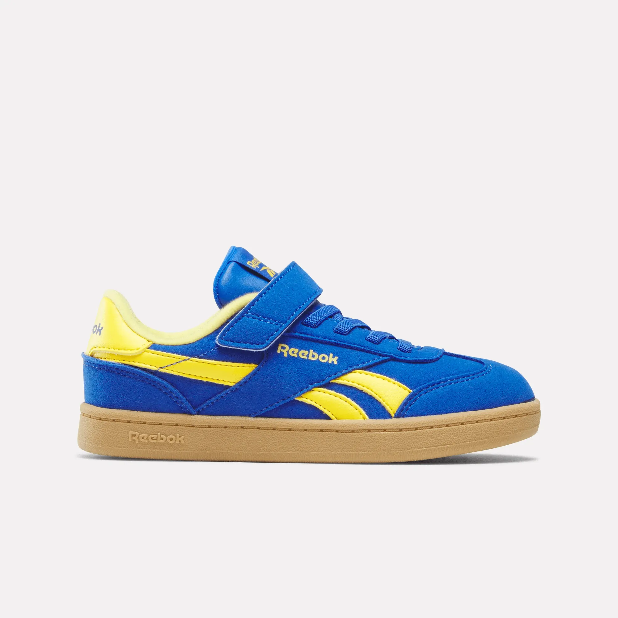 Chaussures Reebok Smash Edge à lacets élastiques et bride supérieure - Enfants