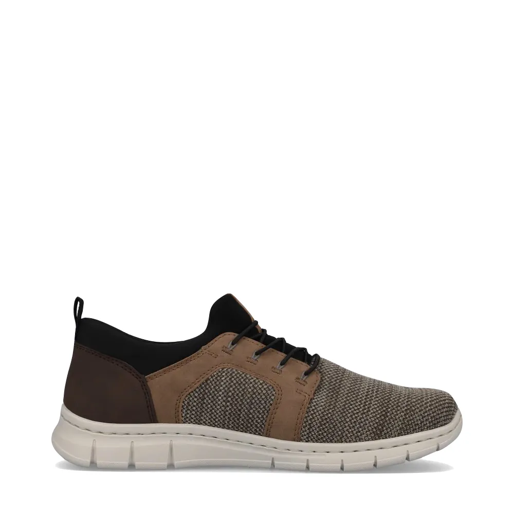 Rieker Chaussures de Sport à Enfilage Rapide Timo 96 Bungee pour Homme en Fango