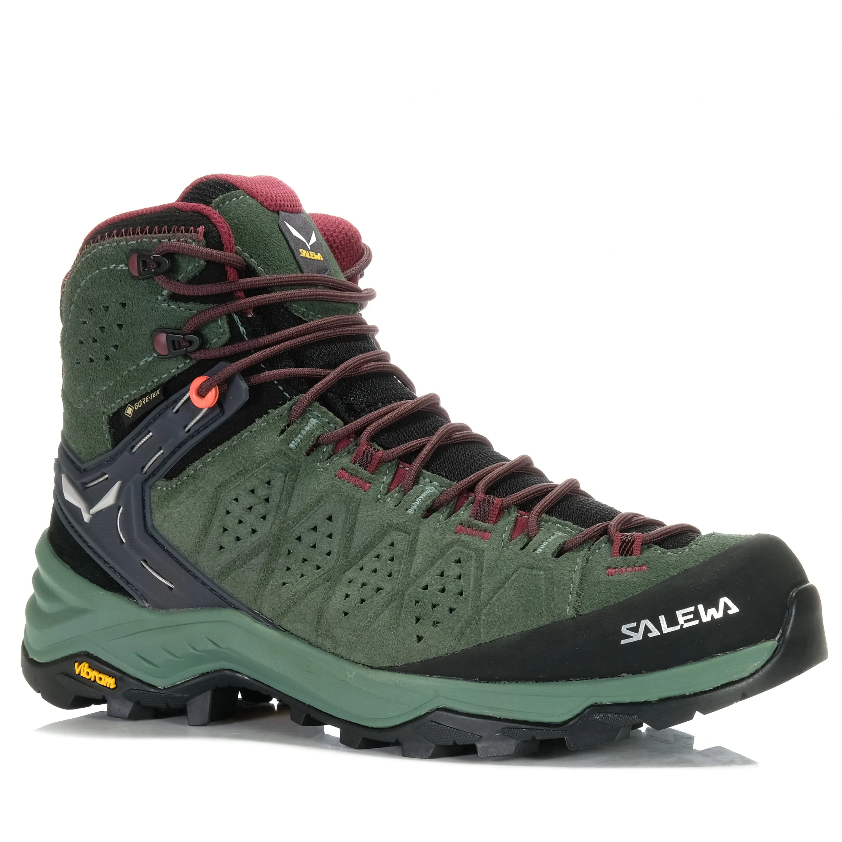 Salewa Alp Trainer 2 Mid GTX Femmes Canard Vert/Rhododendron