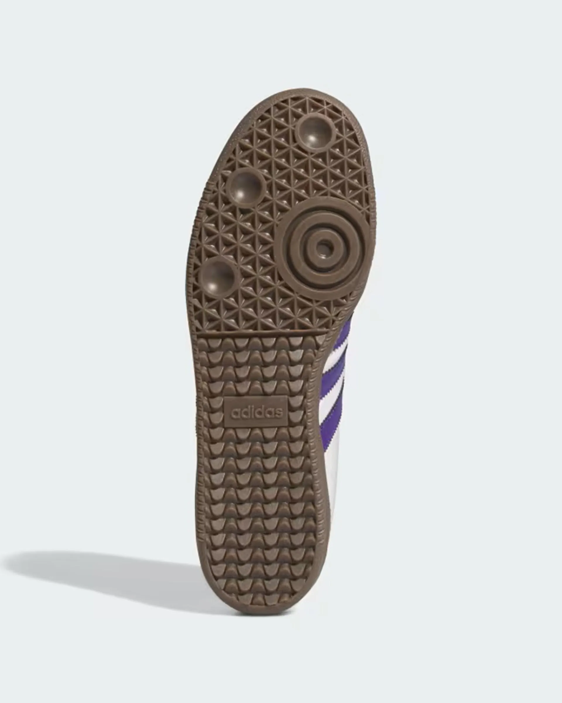 Chaussures Samba ADV - Blanc nuage / Violet universitaire / Or métallique