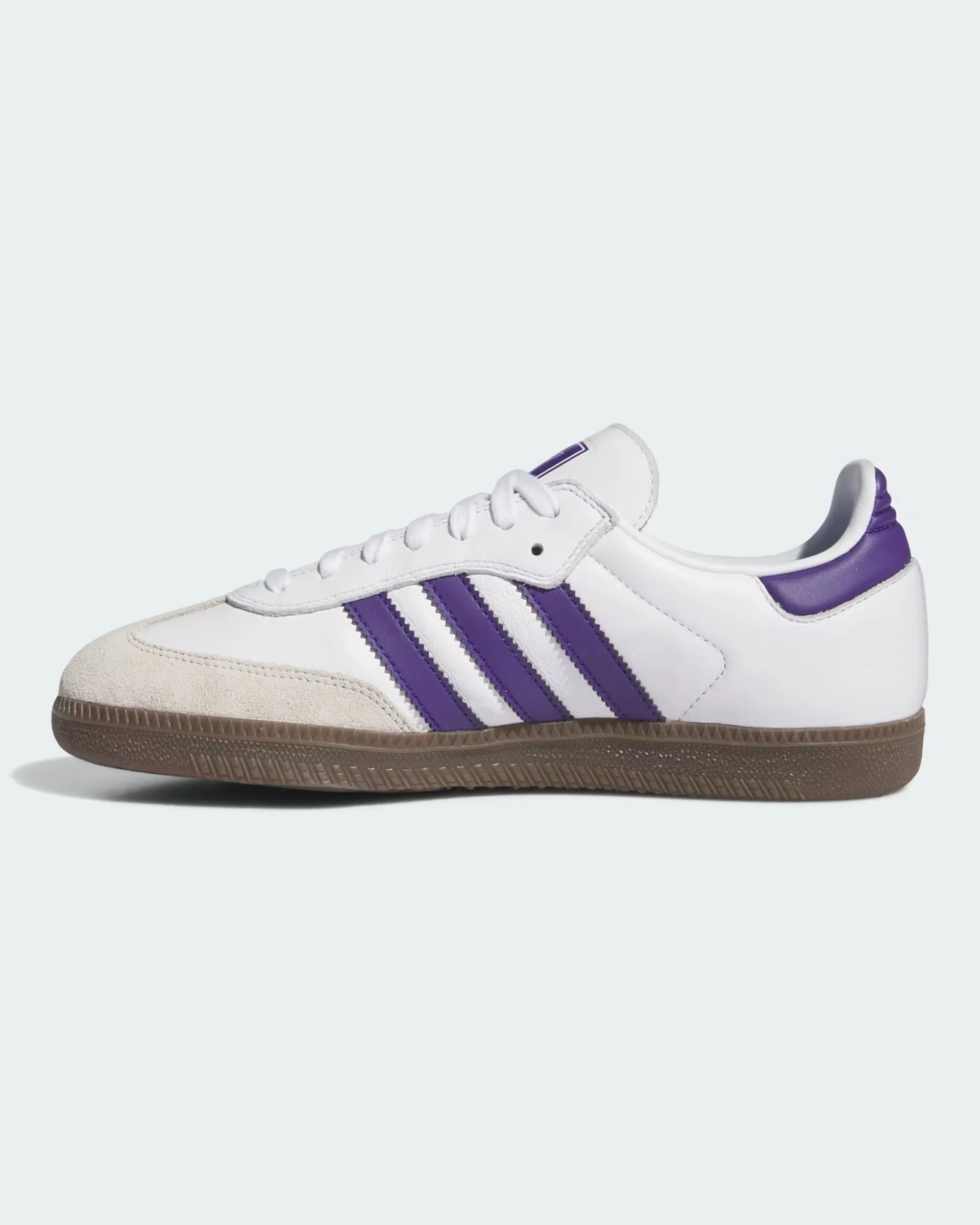Chaussures Samba ADV - Blanc nuage / Violet universitaire / Or métallique