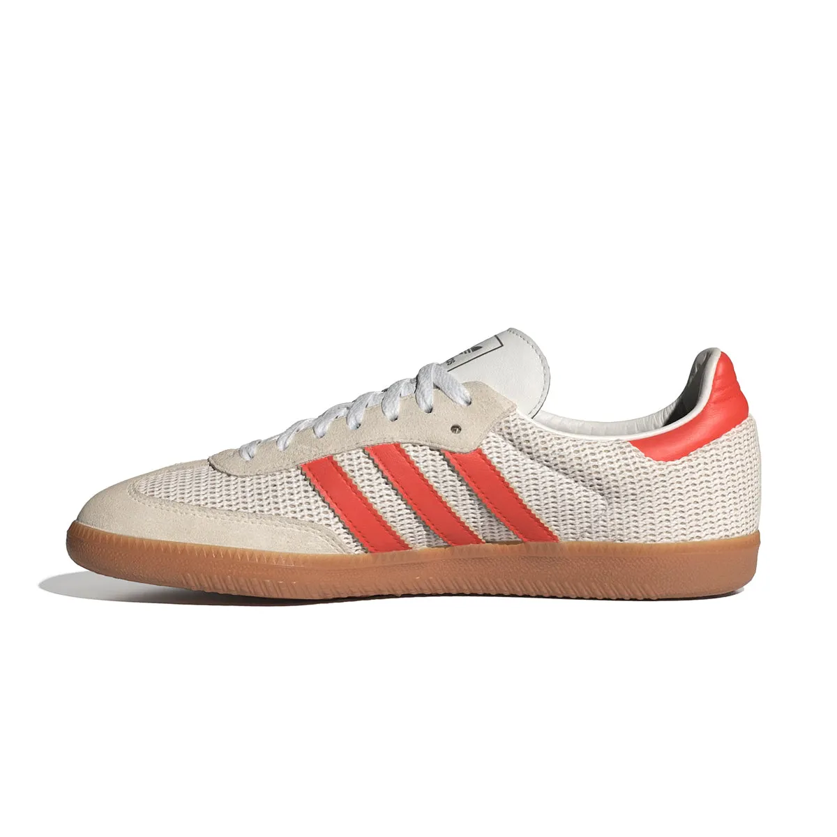 Samba OG 'Tissé Cristal Blanc Préaimé Rouge'
