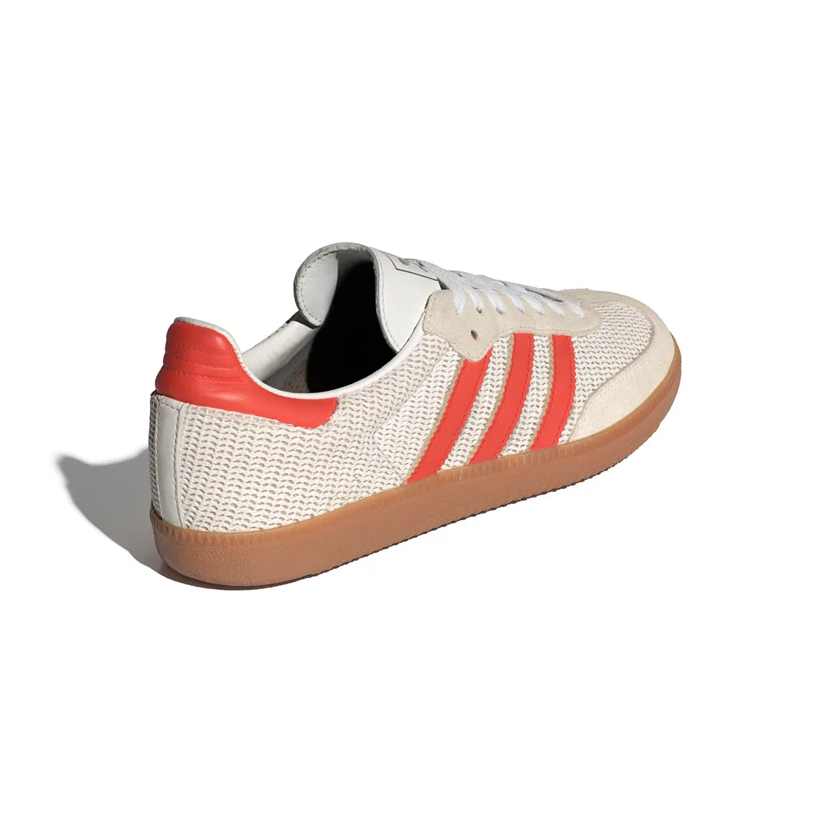 Samba OG 'Tissé Cristal Blanc Préaimé Rouge'