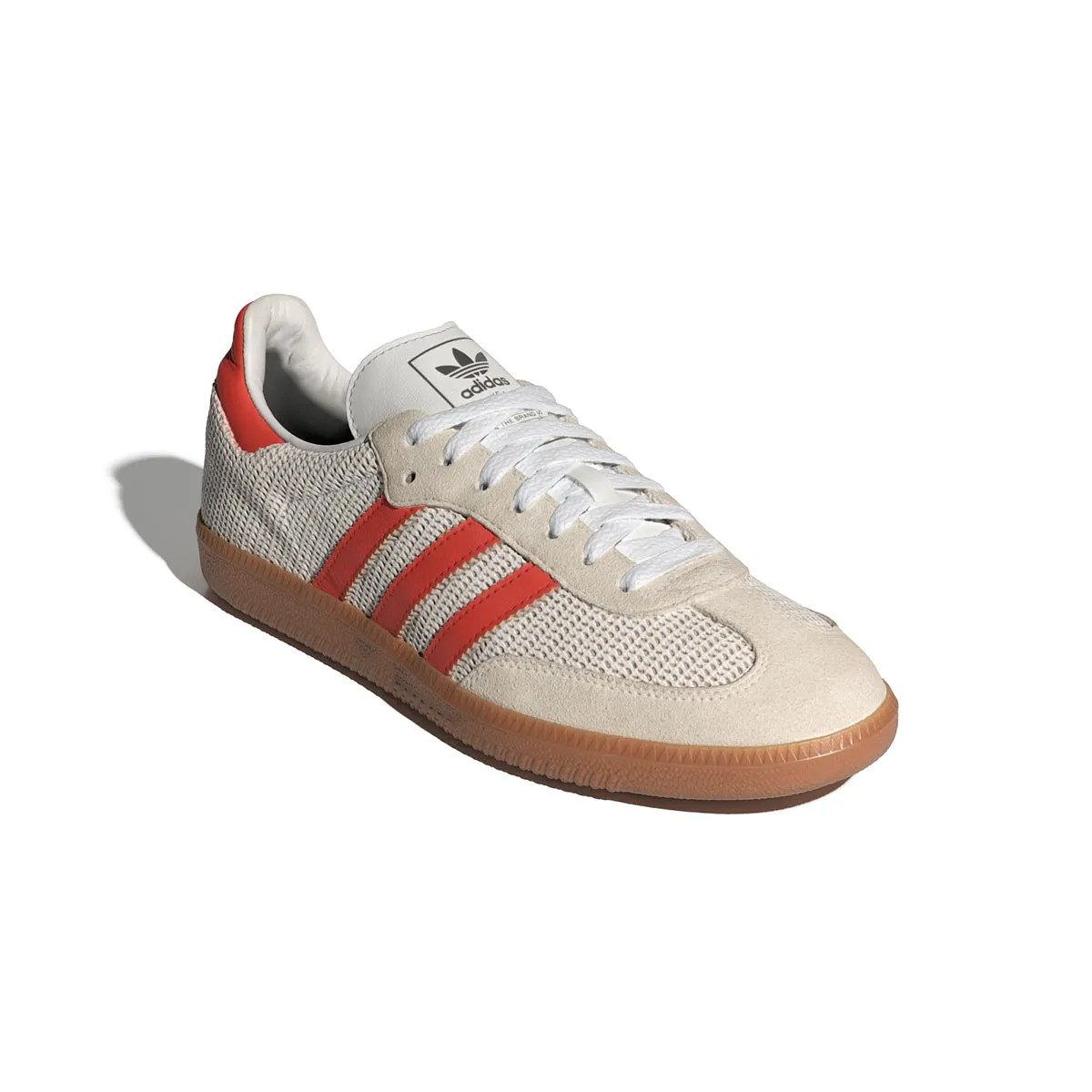 Samba OG 'Tissé Cristal Blanc Préaimé Rouge'