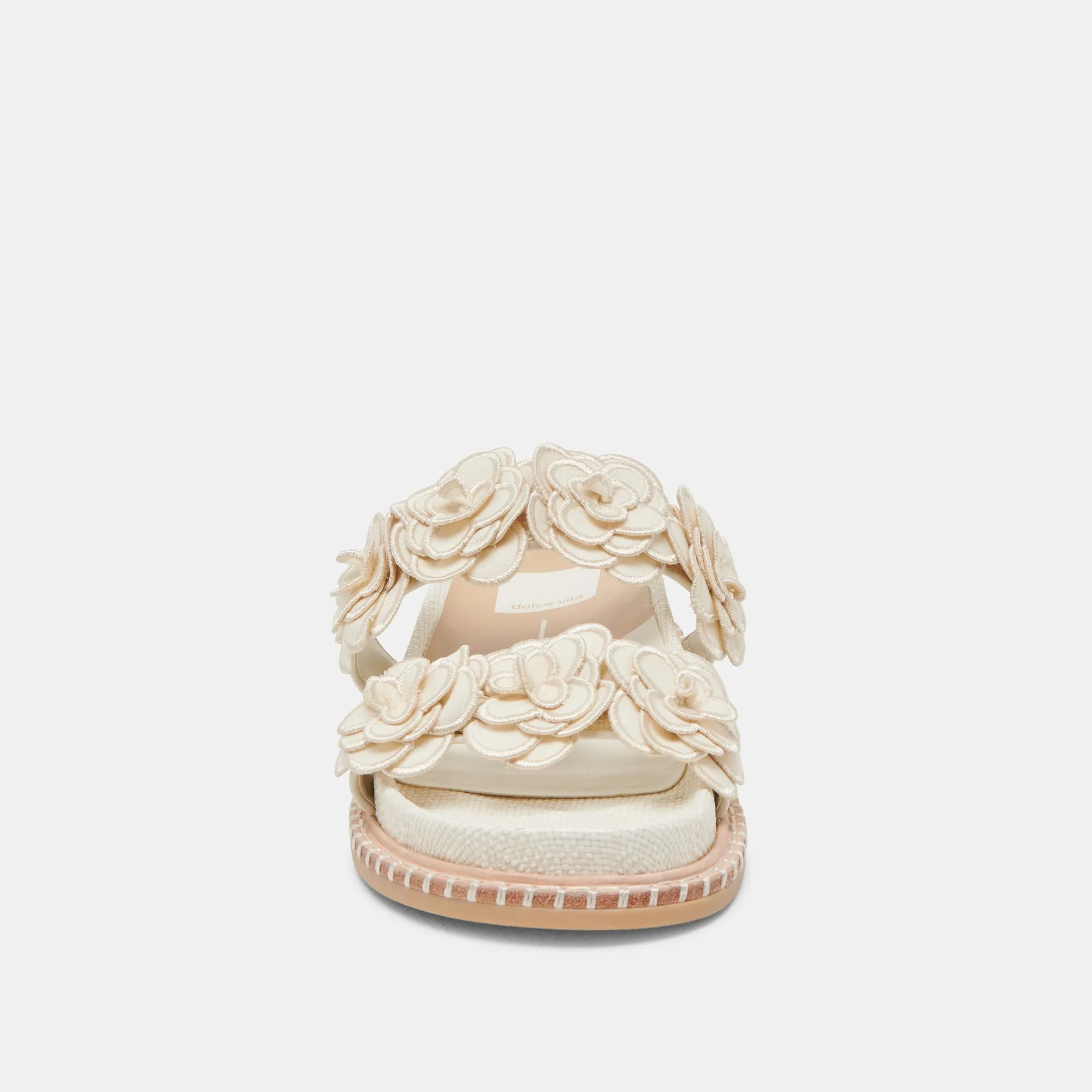 SANDALES SHERLA BLANCHE RAFFIA