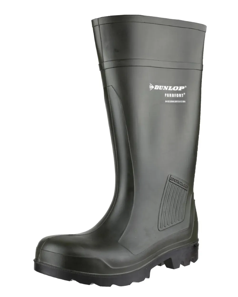 Chaussures Dunlop Dunlop Purofort Professionnelles Bottes de Sécurité Complètes - Vert