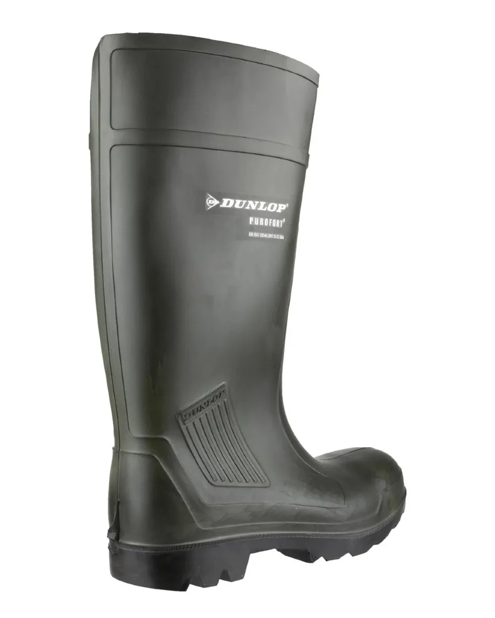 Chaussures Dunlop Dunlop Purofort Professionnelles Bottes de Sécurité Complètes - Vert