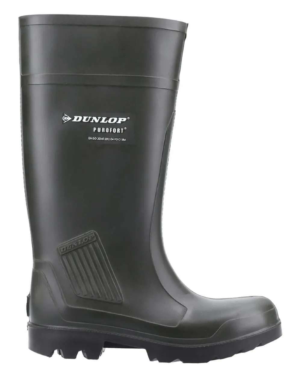 Chaussures Dunlop Dunlop Purofort Professionnelles Bottes de Sécurité Complètes - Vert