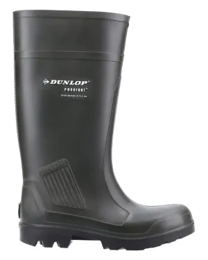 Shoes Dunlop Dunlop Purofort Professional Full Safety Wellingtons - Green