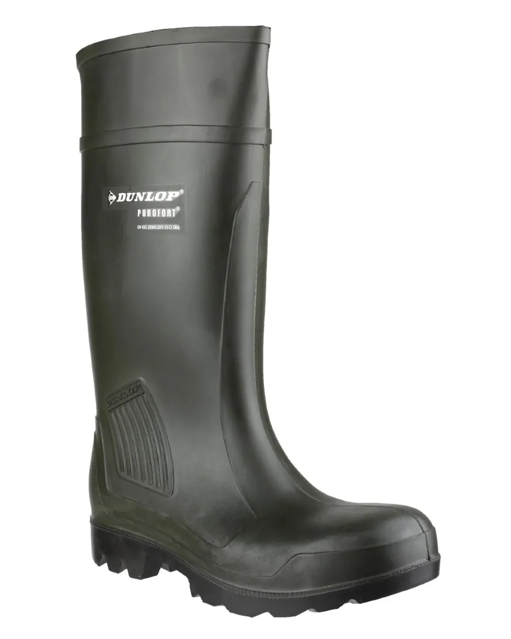 Chaussures Dunlop Dunlop Purofort Professionnelles Bottes de Sécurité Complètes - Vert