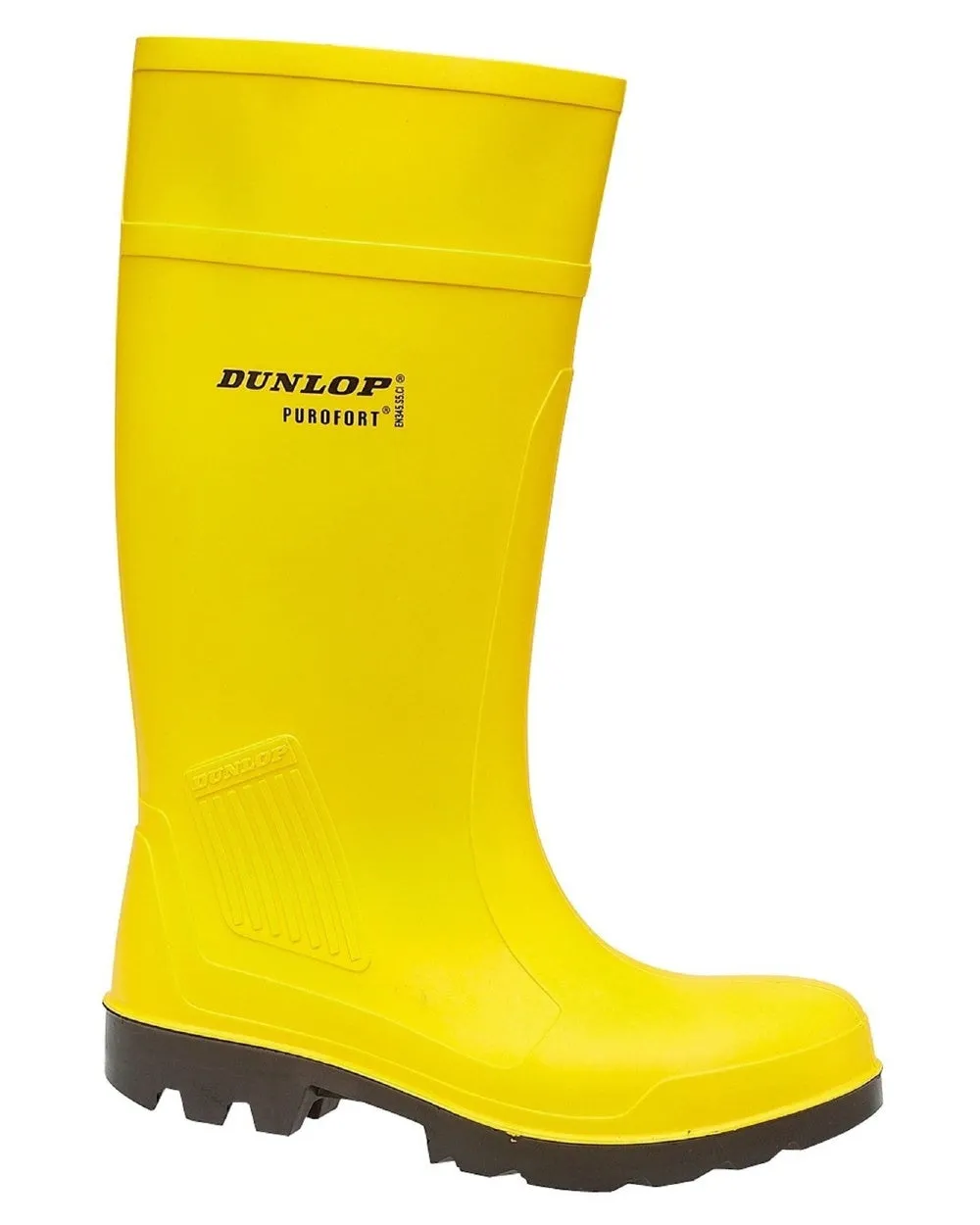Chaussures Dunlop Dunlop Purofort Professionnelles Bottes de Sécurité Complètes - Jaune