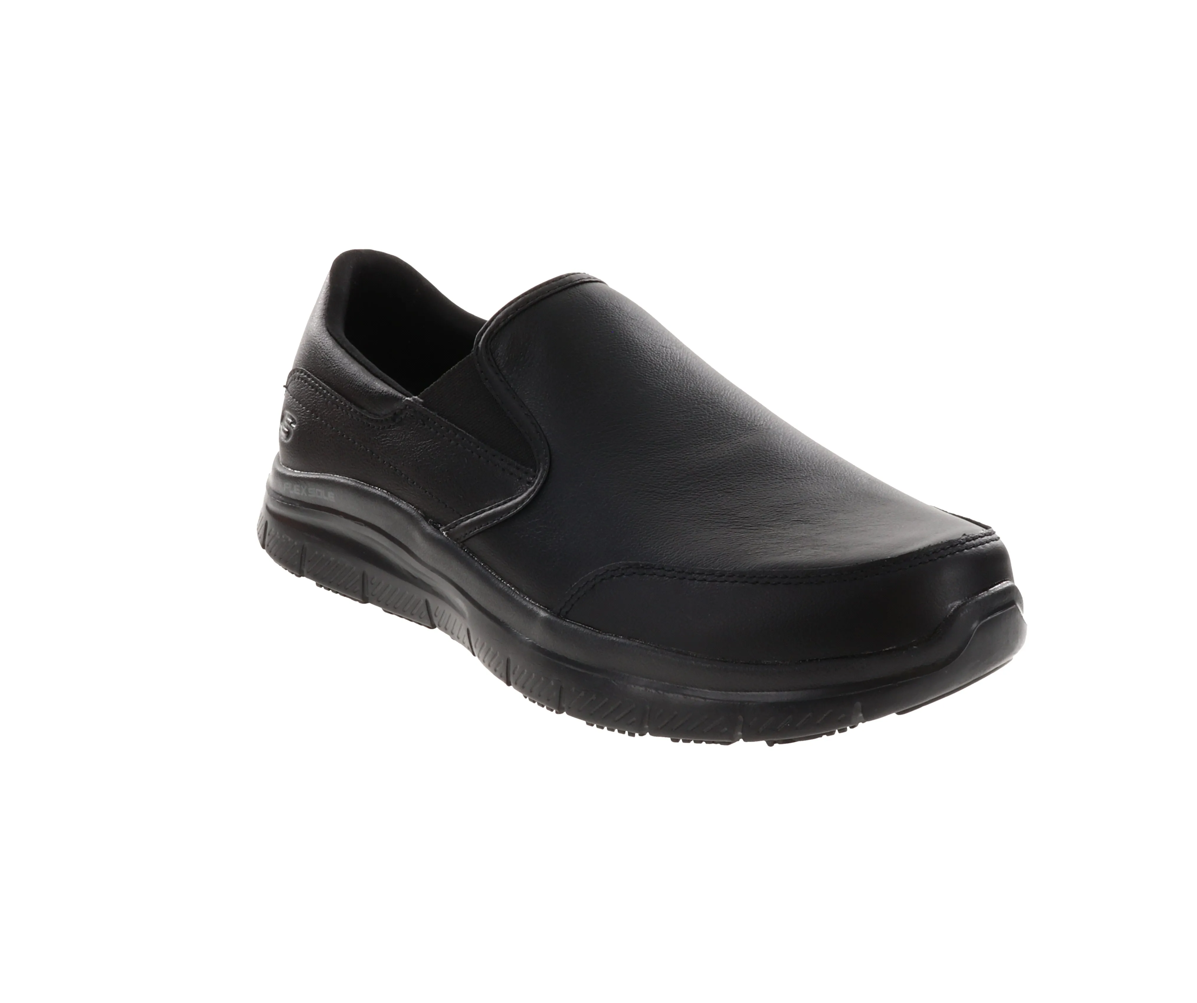 Chaussures Skechers Hommes Antidérapantes Travail Coupe Détendue : Flex Advantage - Bronwood