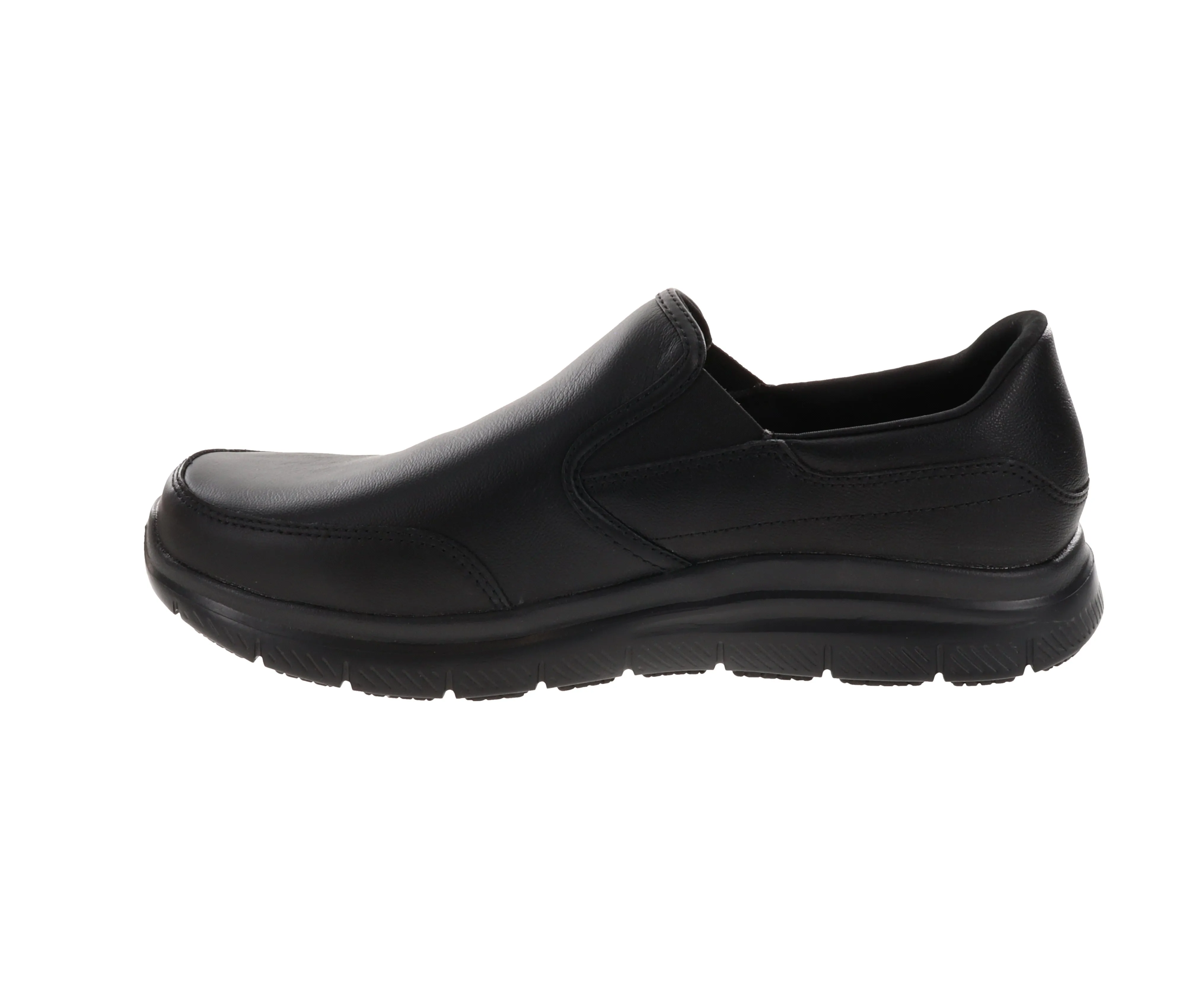 Chaussures Skechers Hommes Antidérapantes Travail Coupe Détendue : Flex Advantage - Bronwood