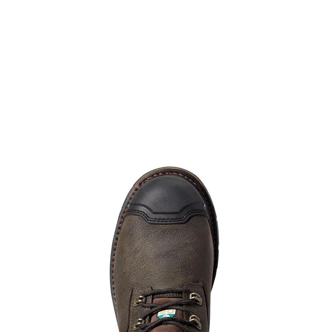 Botte de travail Stump Jumper CSA Glacier Grip 8 pouces à embout composite imperméable 600g Café Fer