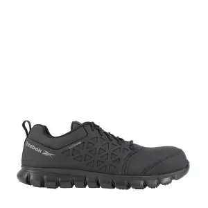 Sublite Cushion Composite-Toe Athletic Work Shoe Black Exofuse
