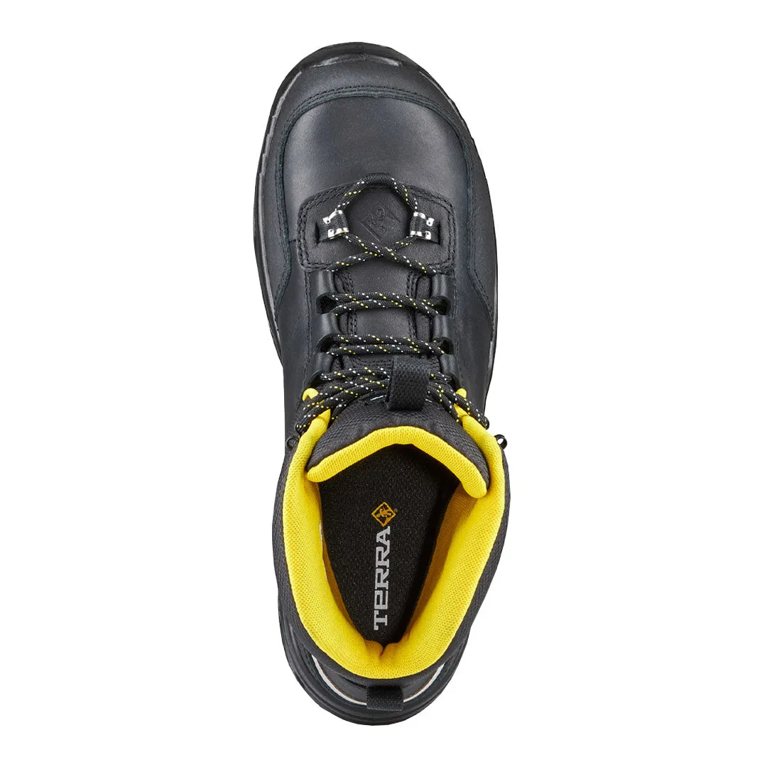 Terra - Bottes de travail imperméables à embout composite pour hommes (TR0A4NS4BLK)