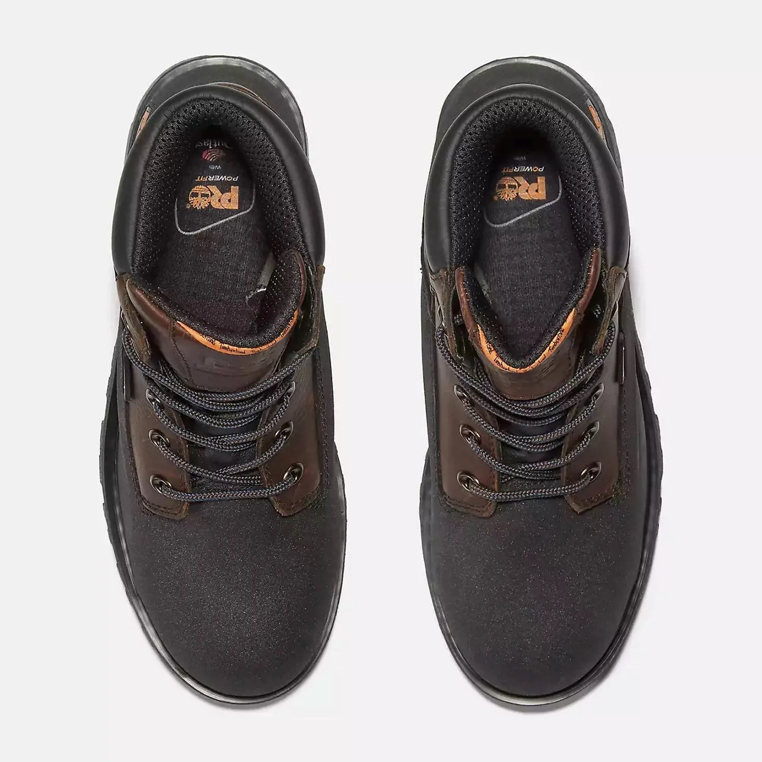 Timberland PRO Bottes de travail pour hommes PowerWelt à bout en acier imperméable 6 pouces Chaussures Timberland PRO