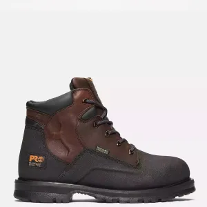 Timberland PRO Men's PowerWelt Steel Toe Waterproof 6" Work Boot Timberland PRO Shoes
