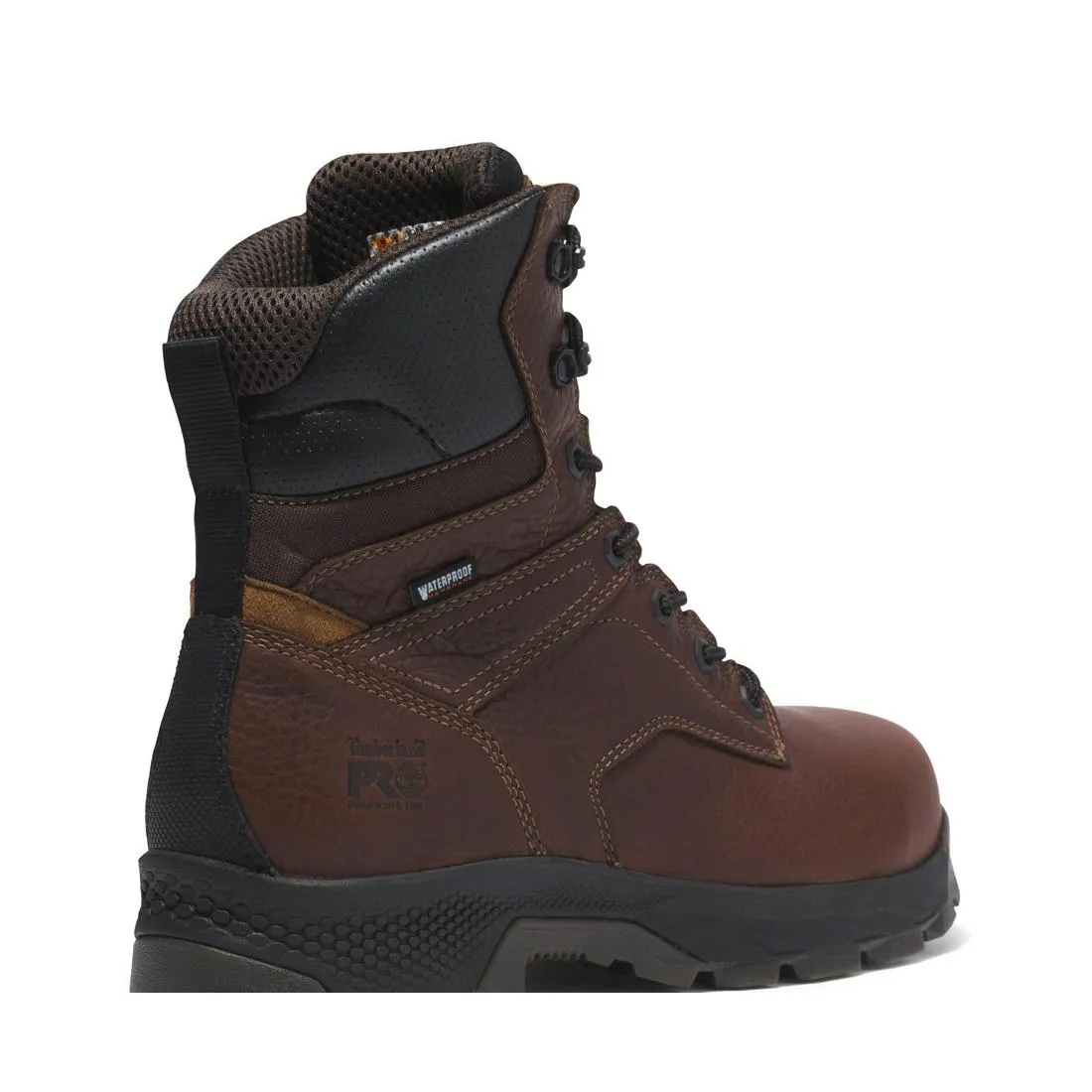 Botte de travail imperméable Titan Ev 8 pouces à embout composite marron
